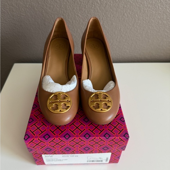 Tory Burch Chelsea Nappa leather pumps - NEW - Picture 2 of 7